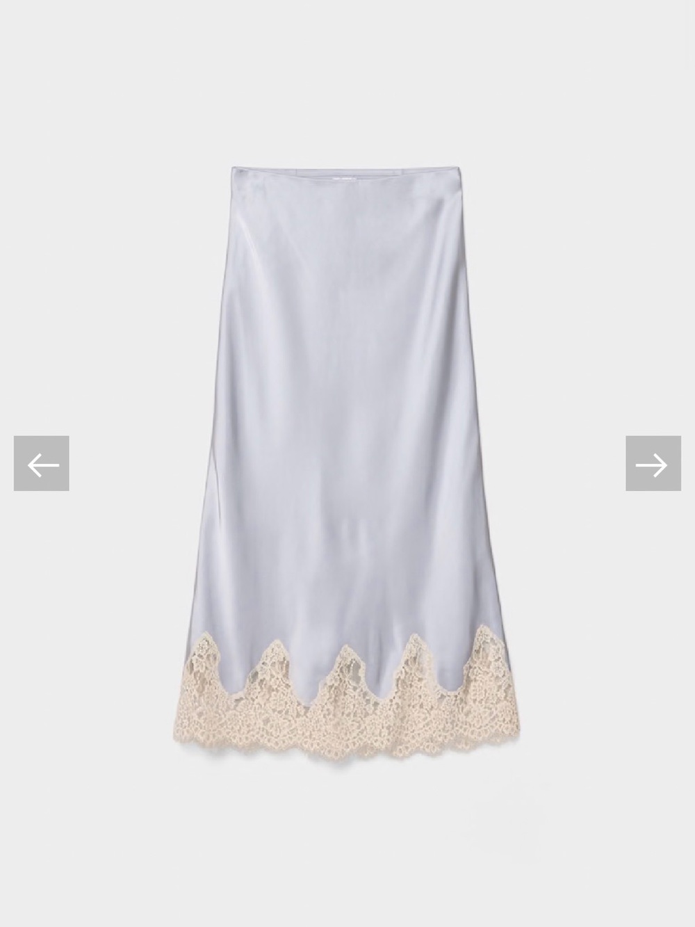 NWT - Aritzia Henrietta Satin Midi Skirt - Size Small - Picture 2 of 5